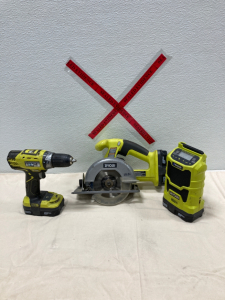 (3) Ryobi Electric Tools