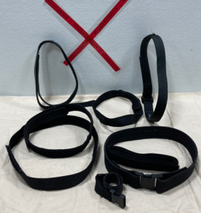 (4) Leather Police Utility Belts & More