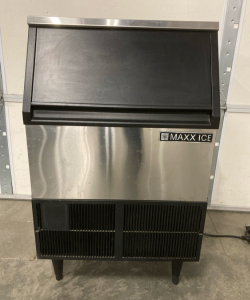 MaxxIce Ice Machine- 40”X24”X24” Total Size (Unable To Test But Informed It Worked) Very Clean Unit; Stainless Steel Microwave (Untested)