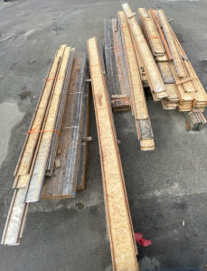 Lumber! Large Stacks Of I Beam lumber, w/ Various Sizes & Lengths