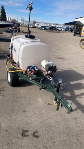 AG. Sprayer Fertilizer Sprayer Trailer 100 Gallon W/Honda Motor