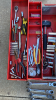 STACK-ON Folding Tool Chest W/Contents - 5