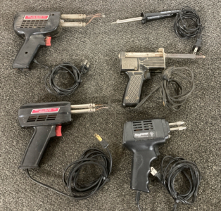 (2) Weller Soldering Soldering Guns, MagTorch, TrigRHeat Solder Gun, Chicago Electric Welding Soldering Iron