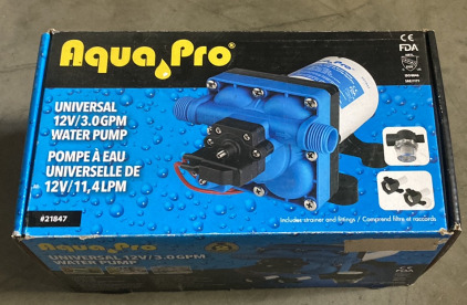 Aqua Pro Universal 12v/3.0gpm