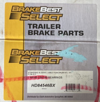 BrakeBest Select Standard & Zerk Lubed Hub-Drum Kit 10” - 4