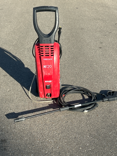 Pressure Washer Model H120-1500 PSI With Nozzle Gun , Extra Nozzle & Hose