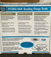 ProBase II Multi-Slope Shower Kit (Thin-Bed Drain System For Time Showers With 32x60 Center Drain (Foam Base Only) & Laticrete Hydro Ban Bonding Flange Drain - 4