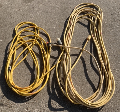 (2) Heavy Duty Yellow Entension Cords