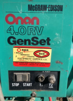 McGraw-Edison Onan 4.0 Rv GenSet Generator - 3