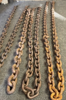 (4) Assorted Length And Thickness Chains - 2