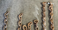 (4) Assorted Length And Thickness Chains - 4