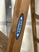 Werner 6' Wood Ladder - 2