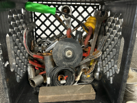 Milk Crate Of Assorted Tools & Wire - 2