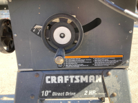 (Craftsman) 10” Direct Drive, 2HpMax - 2