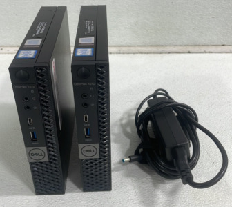 (2) Dell OptiPlex 7070 Computers