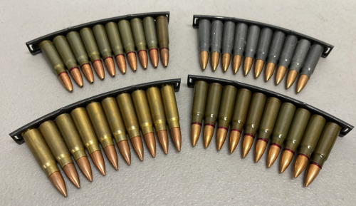 (40) Rounds Wolf 7.62 x 39 Centerfire Ammunition Cartridges, (4) Stripper Clips
