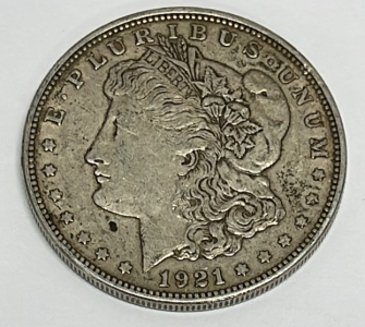1921 Morgan 90% Silver Dollar