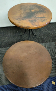 (2) Patio Tables