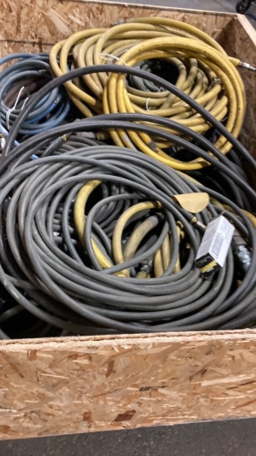 Pallet of Assorted Commercial Air Hoses