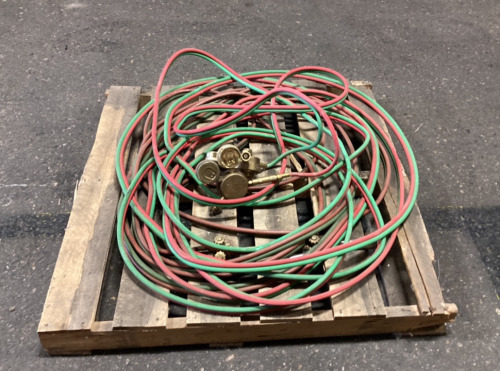 Pallet w/ Welding Hose