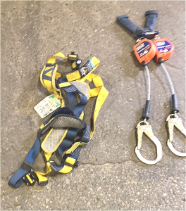 SALA Harness with Retractable SALA Lanyard