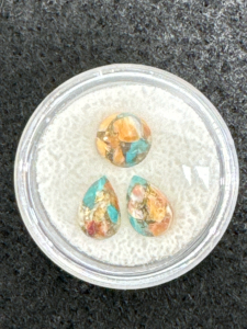Oyster Copper Turquoise Cabochons