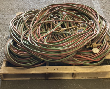 Pallet of Welding Hoses