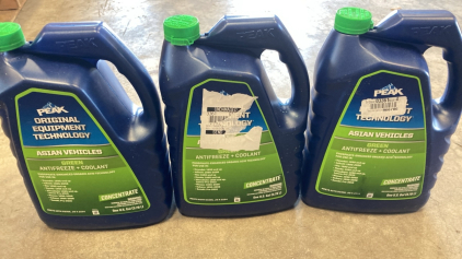 (3) Peak 1gal Green Antifreeze and Coolant for Asian Vehicles