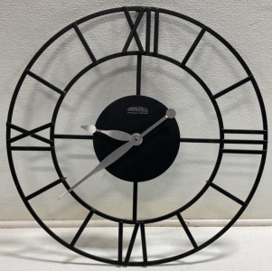 24&rdquo; Roman Numeral Wall Clock