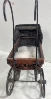 (1) Victorian Baby Caridge (2) Wells Fargo Mini Wooden Buggy - 9