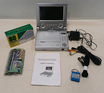 (1) Portable CD Player with User Manual (1) Writing Pen & More!
