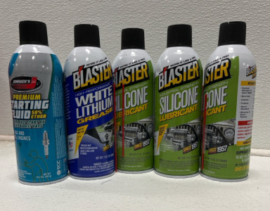 (26) Assorted Automotive Spray Paint & Primers Including Rust-Oleum, Upol, K&N & More