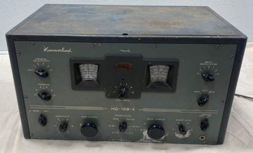 HAMMARLUND HQ-129-X GENERAL-COVERAGE RECEIVER