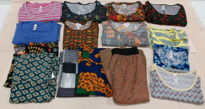 (16) XS LuLa Clothes (3) Skirts (1) Maxi Skirt (2) Long Sleeve Shirts (5) Blouses (3) Short Sleeve Shirts