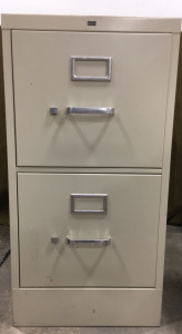 Hon (2) Drawer Metal Filling Cabinet