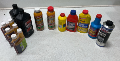 (1) can Liquid Moly (2) Bottles of Castro Tranmax Dex/Merc Block Seal