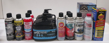 (2) Fast Orange Hand Cleaner (1) Chemcal Guy Car Wash Set (1) Dura Lube And More