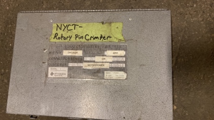 Rotary Pin Crimper Set In Case