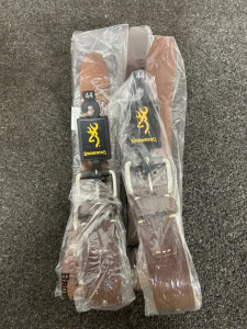 (2) New In Package Browning Belts Size 44