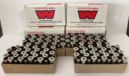 (4) Boxes 50 Ct. Each .357 Magnum Unprimed Shellcases