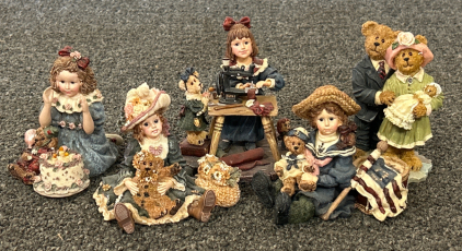 Vintage Boyd's Bears And Freinds Figurines