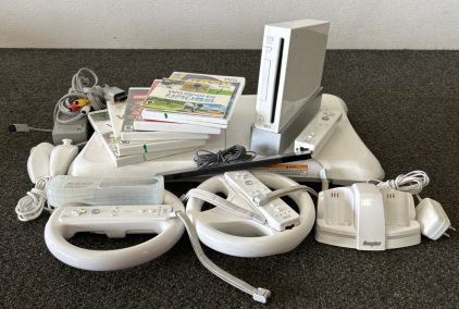 Wii Gaming System With Extras