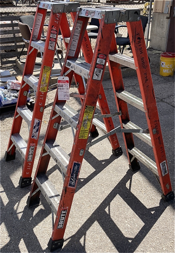 (2) Louisville Stepladders.