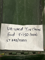 Shovel Heads, Pick axe, And unused Truck Tire Chains - 7