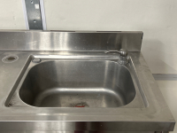 Industrial Stainless Steel Sink (47"x 19"x 33") - 3