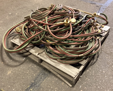 Pallet of Welding Hoses