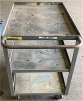 Metal Rolling Cart w/ Shelves