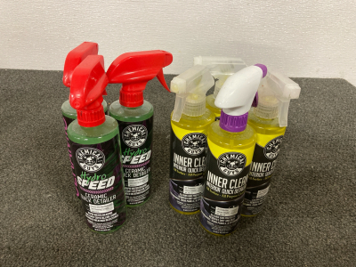 (4) Hydro Speed Ceramic Quick Cleaner, (4) Inner Clean Interior Quick Detailer