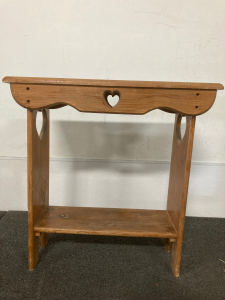 Vintage wood Side Table