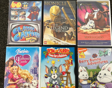 2 Boxes Children DVD&rsquo;s